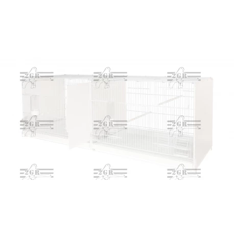 2GR Cage D'élevage Pliable "BORMIO" 120x40x40 Cm - Image 2