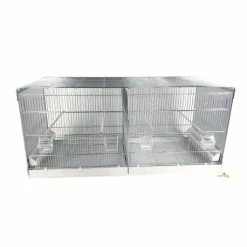 Domus Molinari Cage Domus-Molinari 120x50x58cm Blanche Avec Parois Amovibles