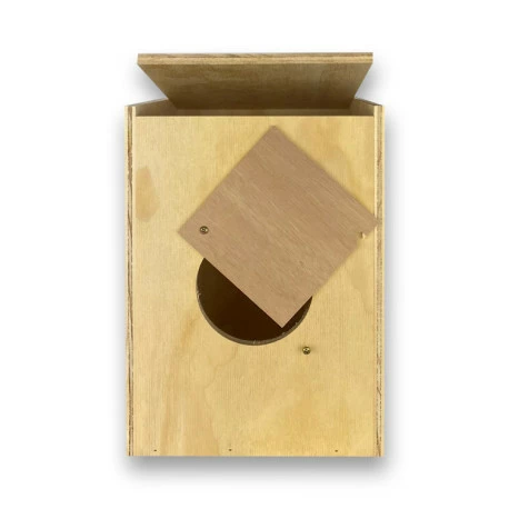 Nido Nichoir Vertical Pour Grandes Perruches 22x22x30 Cm - Image 2