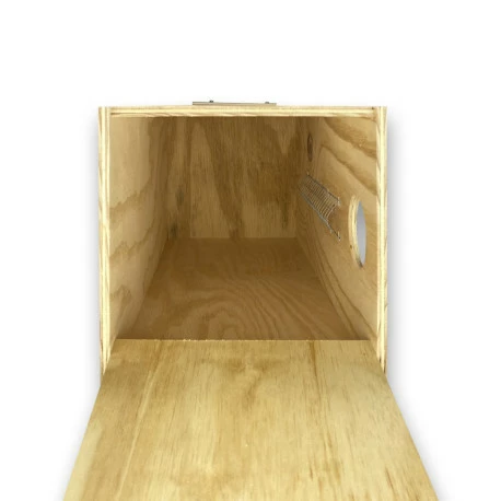 Nido Nichoir Vertical Pour Grandes Perruches 25x25x55 Cm - Image 4